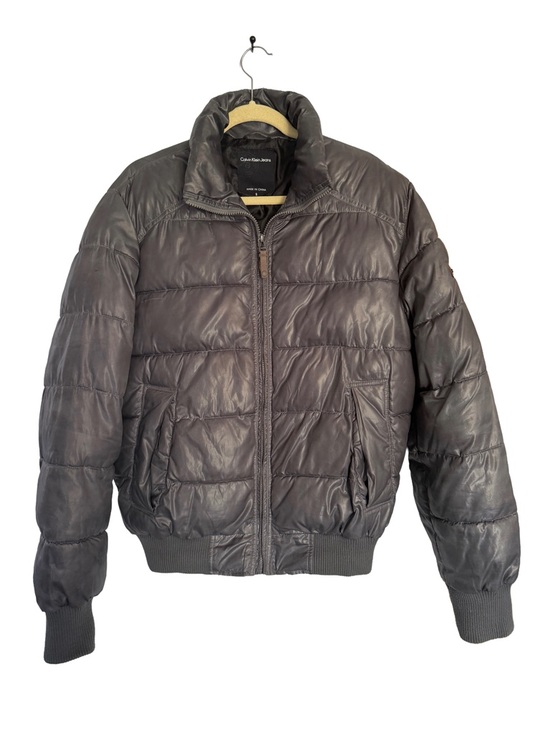 Calvin Klein Jackets & Blazers - Calvin Klein Dark Gray Puffer Jacket Size Large